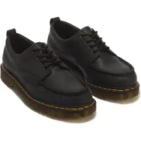 Dr. Martens pour homme. 43679001 Mocassins en Cuir Lowell noir (46), Plat, Lacets, Casuel