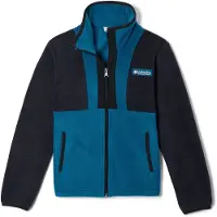 Columbia Back Bowl Ii Full Zip Fleece Bleu 14-16 Years Enfants