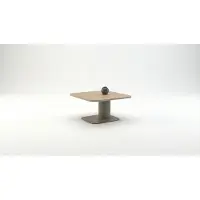 AEA Table basse design, moderne, en bois, de forme carrée, idéale pour un salon minimaliste