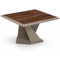 AEA Table basse moderne, design élégant, en bois beige
