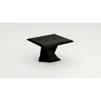 Xl Moebel Gmbh Table basse noire, en bois, design moderne, idéale pour le salon, stable