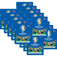 Topps UEFA EURO 2024 Allemagne - Autocollants de collection - 20 sachets