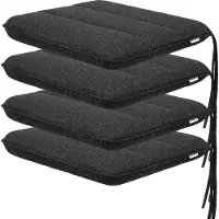 Stanis³aw Jurga Set de coussins d'assise "Ada" - pack de 4 - 50×43 cm - résistant aux intempéries & confortable | Coussin d'assise, coussin de jardin, coussin de siège, coussin de chaise | PillowPrim