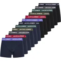 Jack & jones Boxers 'JACKYLE' marine / violet / rouge / noir