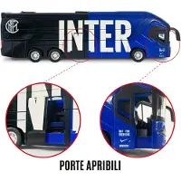 MONDO Motors Pullman F.C. International Milano, kit de montage, bus, noir et bleu