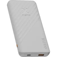 Xtorm Powerbank Go2 Evolution - 10 000 mAh - 1x USB-A, 1x USB-C - Batterie puissante - Charge rapide pour Samsung et iPhone - Technologie durable - Ice White