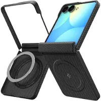 Spigen Coque AirSkin MagSafe pour Samsung Galaxy Z Flip 8 - Black