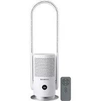 Opviq PureFlow : purificateur d'air et ventilateur sans pales, Purificateur d'air, Blanc