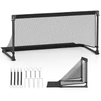 Northix But de football pliable 120 x 57 x 60 cm, structure métallique, filet en PE