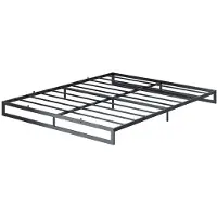 VitaliSpa Cadre de lit Lenora Noir 180x220, Model 61393