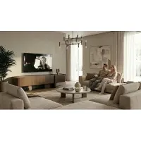 JVmoebel Meuble TV moderne, style minimaliste, couleur marron, élégant, de haute qualité, raffiné