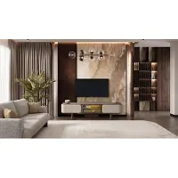 JVmoebel Meuble TV élégant avec espace de rangement, idéal pour une décoration de salon luxueuse