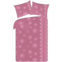 Halantex SP. z.o.o. Halantex Linge de lit en coton 160x200 cm 3 éléments Rose