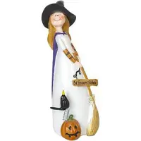 Jojomino Figurines et statues de sorcières d'Halloween Décoration d'intérieur Sorcières en résine Sculpture d'elfe mignonne A