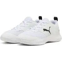 Puma Chaussure de sport d'intérieur Kinder Varion 3 Jr, référence 109097 02, couleur : blanc /noir , pointure : 33 EU