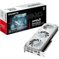 Gigabyte Carte graphique Radeon RX 9060 XT Gaming OC ICE – 16 Go GDDR6 (16 Go, GDDR6), Carte graphique, Argent