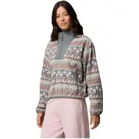 Columbia Pull-over de sport 'Sequoia Grove II' crème / gris / rosé / blanc