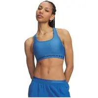 Under Armour Crossback Medium Impact Sports Bra Bleu M Femme