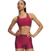 Under Armour Crossback Medium Impact Sports Bra Rouge XS Femme