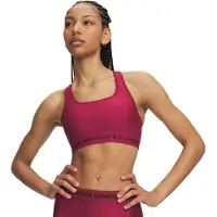 Under Armour Crossback Medium Impact Sports Bra Rouge L Femme