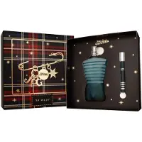 Jean Paul Gaultier Le Male, coffret comprenant : 200 ml de parfum Eau de Toilette et 10 ml de parfum Eau de Toilette en format voyage