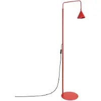 Sollux Lampadaire NOX rouge 1xE14 10W acier 165x30x30cm Lighting
