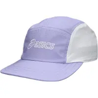 Asics Casquette 5 Panel Violet Blanc, Taille M/L