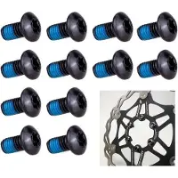 OEM 12 vis en acier pour kits de freins de VTT, noires
