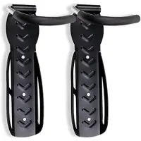OEM Support mural pour 2 vélos - support mural robuste pour 2 vélos - matériel de fixation inclus - noir