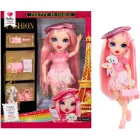 Mga Rainbow High, Collection "Pretty in Paris" - Bella Parker (rose), poupée de mode, pour filles, à partir de 4 ans, convient aux garçons et aux filles, 280 mm, multicolore, rose