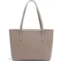 Ted Baker Cuir sac à épaule Haylez Saffiano Leather Small Shopper Bag Taupe