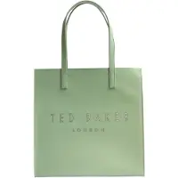 Ted Baker sac à épaule Crinkon Crinkle Large Icon Bag LT - Green menthe