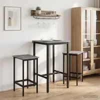 Prolenta Maison Exclusive - Ensemble de 2 tabourets de bar, couleur Sonoma, dimensions 40 x 32 x 64 cm, en bois composite