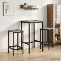 Prolenta Maison Exclusive - 2 tabourets de bar, couleur Sonoma, dimensions 40 x 32 x 74 cm, en bois composite
