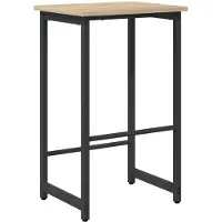 Syfax Tabouret de bar en chêne Sonoma, dimensions 40 x 32 x 64 cm, fabriqué en bois composite