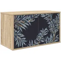 vidaXL Meuble TV mural DOKKUM, 69 x 33 x 40 cm, imitation chêne Sonoma