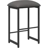 vidaXL Tabouret de bar gris clair, 40 x 32 x 74 cm, en bois composite