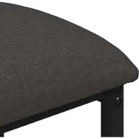 vidaXL Tabouret de bar, gris foncé, 40 x 32 x 64 cm, matériau composite en bois