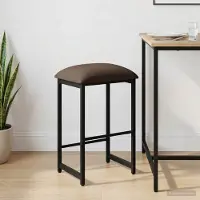 Prolenta Maison Exclusive - Tabouret de bar couleur taupe, dimensions 40 x 32 x 74 cm, fabriqué en bois composite