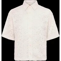 Levi's Harlie Short Sleeve Shirt Blanc XS Femme