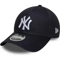 New Era Mlb Side Script 9forty Mid Crown New York Yankees Cap Noir