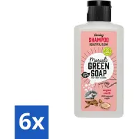 Marcels Green Soap Marcel's Green Soap - Shampooing - Soin Argan & Oudh - Soin doux - 100 ml - Pack avantage - 6 pcs