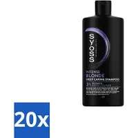 Syoss - Blond - Shampooing - Coiffage longue durée - 440ml - Pack avantage - 20 pièces