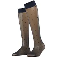 Falke Chaussettes fines 'Dot' marine