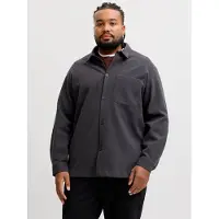 Jack & Jones Plus Chemise 'JJERegent' gris foncé