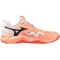 Mizuno Chaussures de sport d'intérieur Wave Momentum Pro, couleur orange, pointure 37 (orange), pointure 37