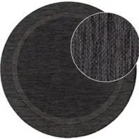 Tapis.nl Tapis d'intérieur & extérieur Romana vert 120 cm rond