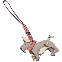 Furla pour femme. WK00618-ACO000 Porte-clés Allegra Schnauzer gris (OSFA), Casuel, Cuir