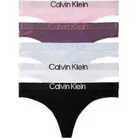 Calvin Klein Underwear String bleu pastel / violet / rose / noir / blanc
