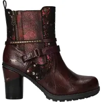 Mustang Damen Stiefelette Rot 15M0162013 bordo-multi